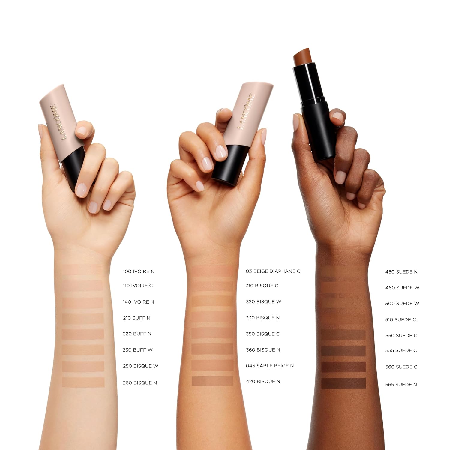 Lancôme Teint Idole Shape Stick, Multi-Use Foundation Stick, Concealer & Contour, Hydrating Medium to Full Coverage w/Natural Matte Finish, All Skin Types