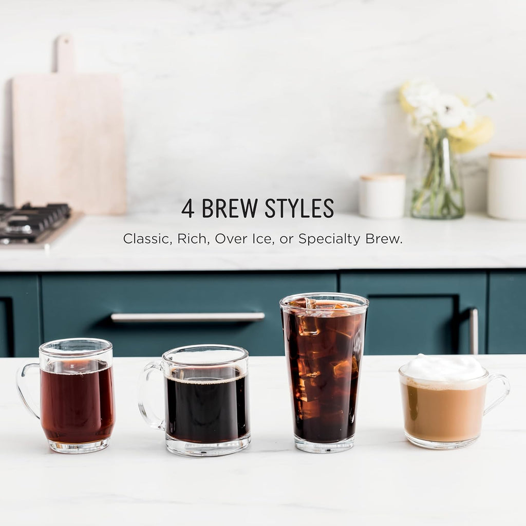 Ninja | Coffee Maker | Single Serve |Brew with Coffee Pods & Grounds| Compatible with K-Cup Coffee Pods | 4 Brew Styles, up to 24oz Cup Sizes & 56oz Removable Reservoir | Black | PB051