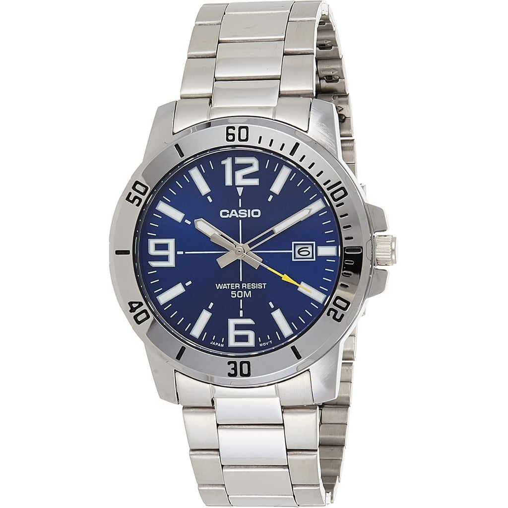 Casio Men'S Diver Style Stainless Steel Watch