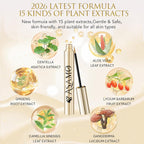 Eyelash Growth Serum – 15 Plant Extracts For Longer, Denser & Robust Lashes,Boosts Natural Lash Development,Eyelash Serum,Enhance Natural Beauty, Hypoallergenic Oil Free,Lash Growth Serum（Pure Gold）