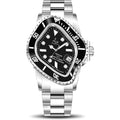 Illimite Melting Automatic Watches For Men Japanese Miyota 8215 Self-Winding Mechanical Movement Watch Waterproof Stainless Steel Art Surrealist Wrist Watches Pea001