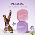 Solid Perfume Balm for Women, Light Enchanting Floral Scent, Natural Ingredients, Gentle Non-Irritating, Portable Travel Size for Daily Wear