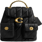 COACH Women's Quilted Leather Tabby Backpack