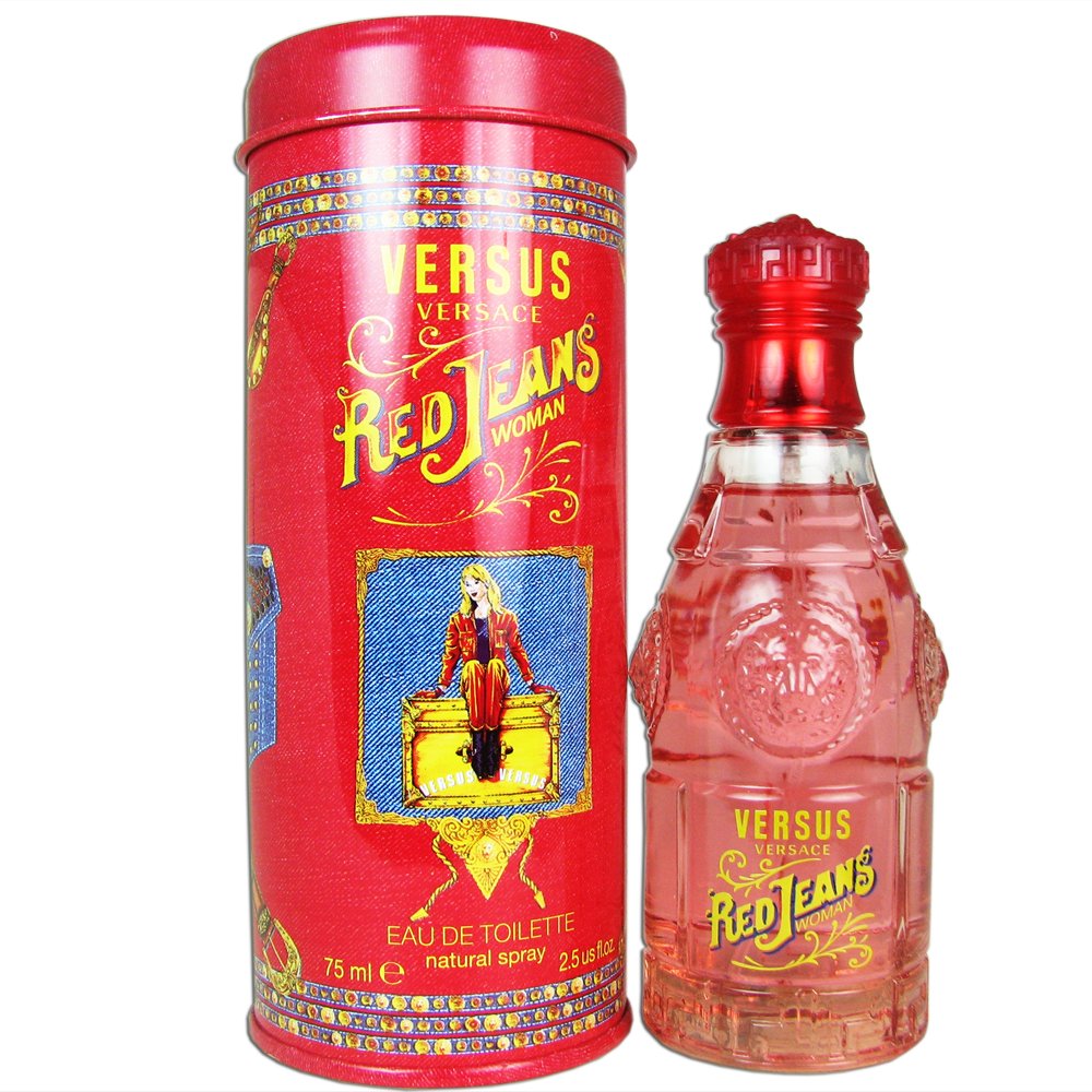 Red Jeans By Versace Eau De Toilette Spray 2.5 Oz