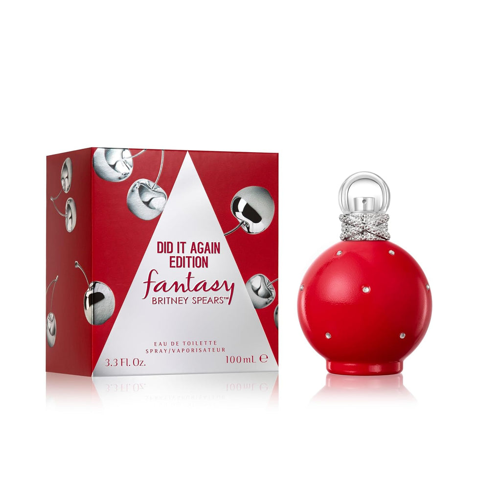 Britney Spears™ Fantasy: Did It Again Edition, Eau De Toilette Edt Spray For Women, 3.3 Fl Oz / 100Ml