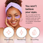 Grace & Stella Retinol Under Eye Patches For Puffy Eyes And Dark Circles - Restoring Gel Under Eye Masks With Hyaluronic Acid - Vegan Skincare, Self Care Gifts For Women (Purple, 48 Pairs)
