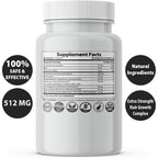 Finanutride Natural DHT Blocker & Hair Growth Capsules - Prevent Hair Loss, Stimulate Follicles, Proprietary Regrowth Treatment