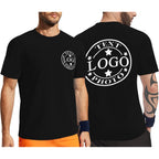 Custom T Shirts For Men Women,Personalized Shirts With Photo Logo Text,Customized T-Shirt For Front & Back Print