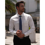 Coofandy Mens Dress Shirts Wrinkle Free Long Sleeve Button Down Shirts Formal Business Shirt