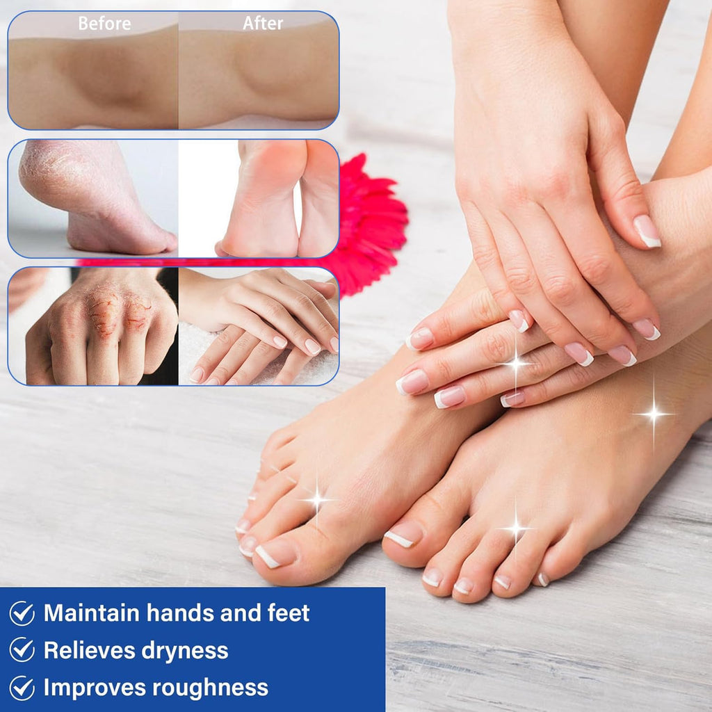 Urea Cream 60 Percent for Feet Maximum Strength, Urea Foot Cream with 2% Salicylic Acid, Foot Lotion, Foot Callus Remover for Dry Cracked Heels, Hydrates & Softens Dry Skin for Exfoliates Dead Skin