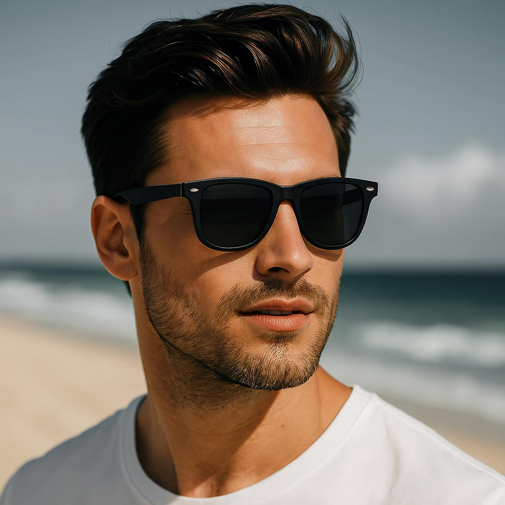 Masdun 3 Pack Polarized Retro Sunglasses For Women Men, Classic Retro Sun Glasses, For Driving Travel Outdoor