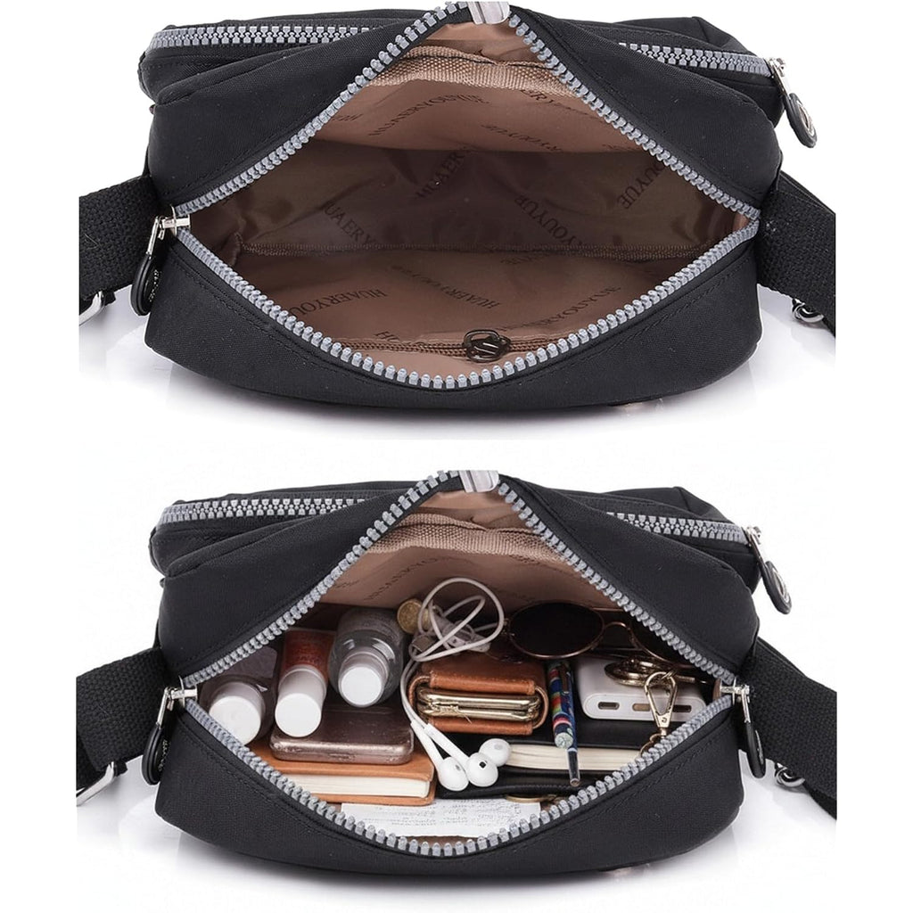 Casual Nylon Purse Handbag Crossbody Bag Waterproof Shoulder Bag For Women