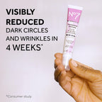 No7 Menopause Skincare Firm & Bright Eye Concentrate - Revitalizing Eye Cream For Dark Circles, Wrinkles & Under Eye Puffiness - Menopause Relief Cooling Roller For Refreshing Tired Eyes (15 Ml)