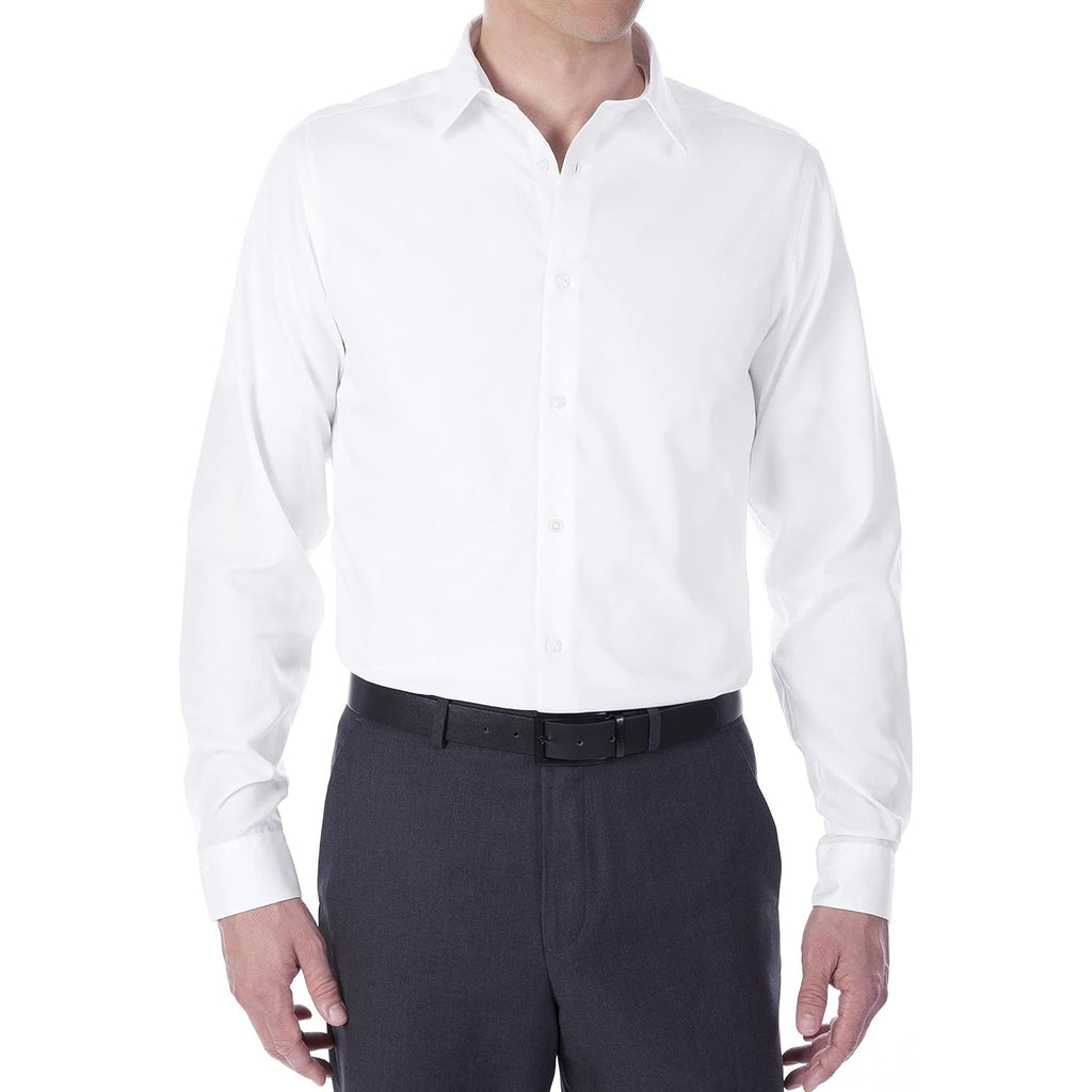 Calvin Klein Men'S Slim Fit Non-Iron Herringbone Dress Shirt