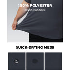 Men'S 3 Pack Lightweight Plus Size Short Sleeve T-Shirt Crew Neck Big & Tall Sizes Stretch T-Shirt For Casual Wear