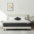 Queen Mattress, 12 Inch Queen Size Mattress In A Box, Memory Foam Mattress With Pocket Springs, Medium Firm, Lumbar Support & Motion Isolation, Pressure Relief & Breathable Comfort