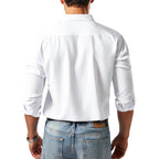 Dress Shirts For Men Big And Tall(Xl Big-6Xl Big Tall) Button Down Long Sleeve Business Casual Collared Shirt
