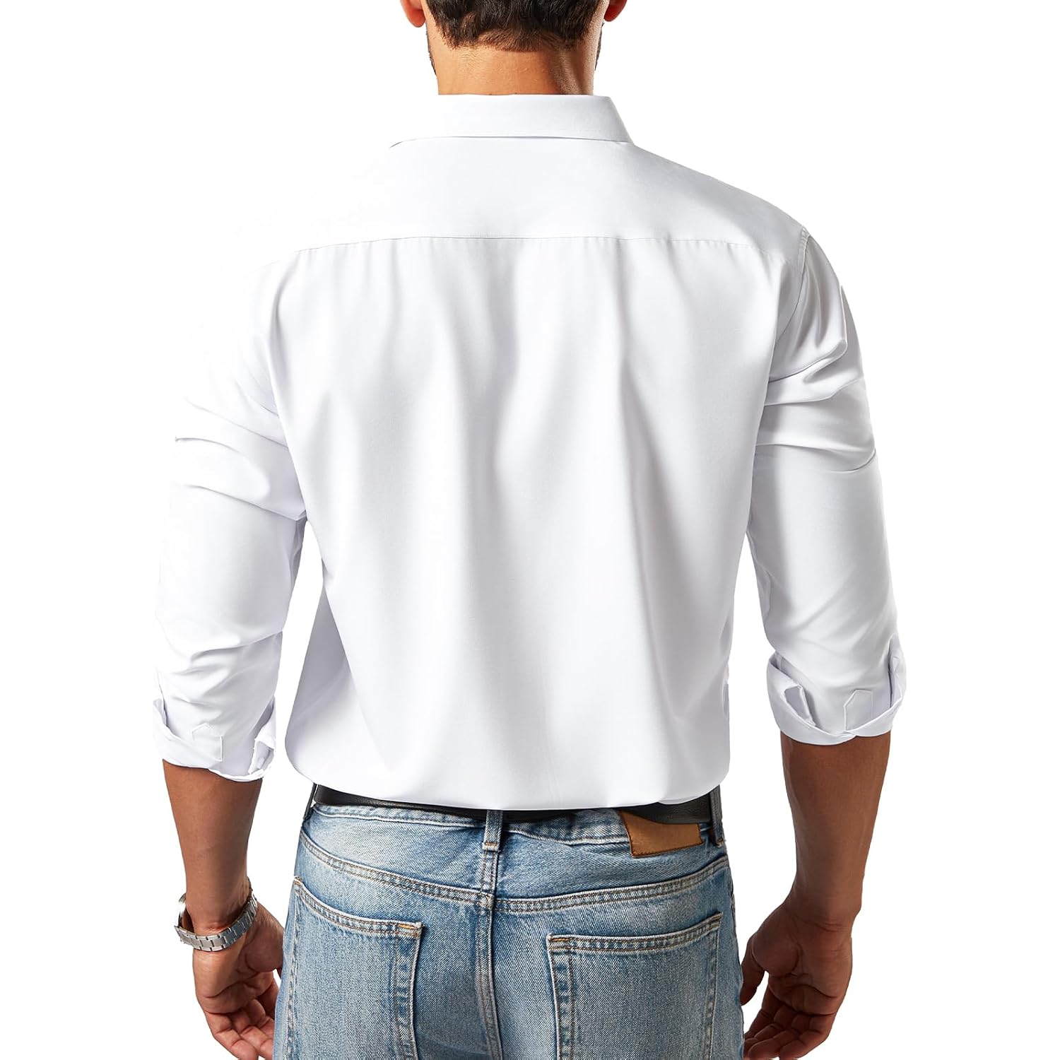 Dress Shirts For Men Big And Tall(Xl Big-6Xl Big Tall) Button Down Long Sleeve Business Casual Collared Shirt
