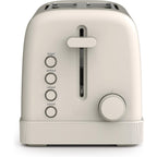 bella 2 Slice Toaster, 6 Setting Shade Control w Reheat, Cancel, Bagel & Defrost Buttons, Removable Crumb Tray, Anti Jam & Auto Shutoff, Auto Centering Guides & Cord Wrap, 900 Watt, Oatmilk