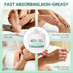 40% Urea Cream for Feet Maximum Strength, Foot Cream for Dry Cracked Heels, Callus Remover with 2% Salicylic Acid, Moisturizer for Hands Elbows Knees Rough Skin