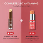 VELAMO ADVANCED Retinol Face Stick – Reduces Fine Lines, Wrinkles & Uneven Texture in 4–8 Weeks – For Mature Skin, Women & Men – 0.28 OZ/8g