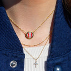 Kendra Scott Baseball Short Pendant Necklace, Fashion Jewelry for Women
