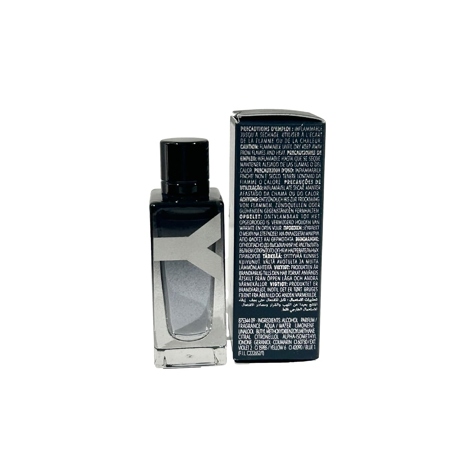 Yves Saint Laurent YSL Y Men Perfume Parfum MINI EDP splash on SMALL TRAVEL SIZE 7.5 ml / 0.25 Fl oz - 0624
