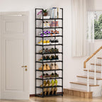 Sturdy Metal Organizer For Narrow Closets, Shoe Shelf Stand
