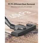 Aspiron Canister Vacuum, 1600W/40Kpa Canister Bagged Vacuum,4Qt Dust Bag, H13 Hepa Filter, 5 Tools, Pet-Friendly,Variable Power Control,For Carpets, Hardwood Floors, Stairs, Pet Hair, Household,Car
