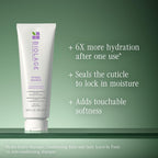 Biolage Hydra Source Conditioning Balm - For Fine To Medium Dry Hair, Moisturizes, Detangles & Adds Softness, Infused With Fermented Aloe & Micro-Filtered Hyaluronic Acid, Vegan & Paraben-Free