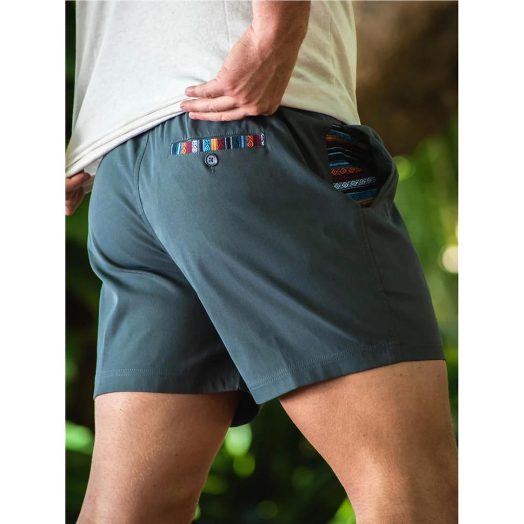 Wowie Mens Sapien 2.0 Casual Stretchy Mens Shorts, Lightweight & Anti-Wrinkle Material Summer Shorts With Pockets