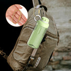 2.52 x 1.34 Inch 2 Pcs Brass Screw Lock Keychain, Durable Brass Screw Lock Clip Key Ring, Simple Style Car Keychain for Men Women Gold