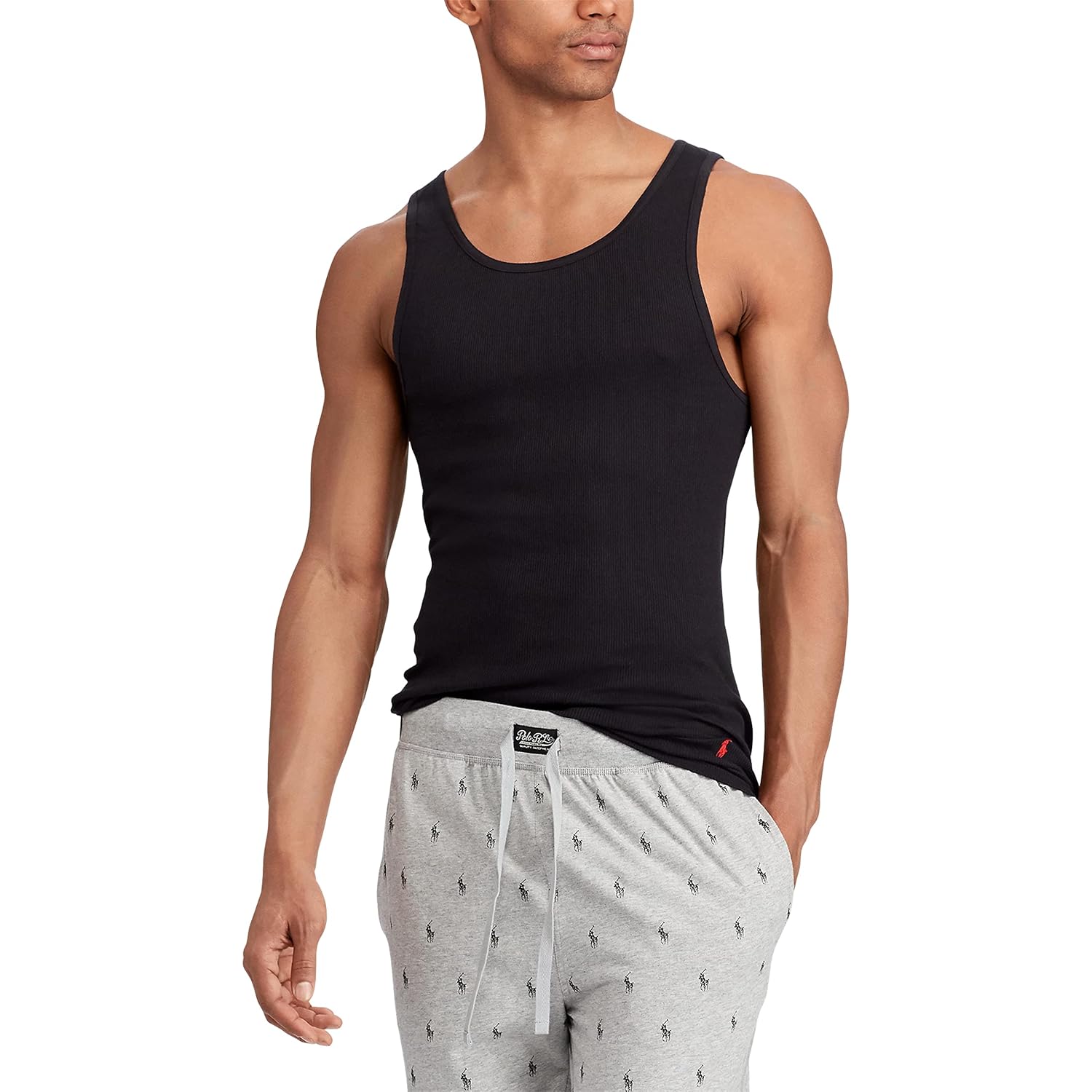 Polo Ralph Lauren Mens Classic Fit Cotton Tanks 3-Packs