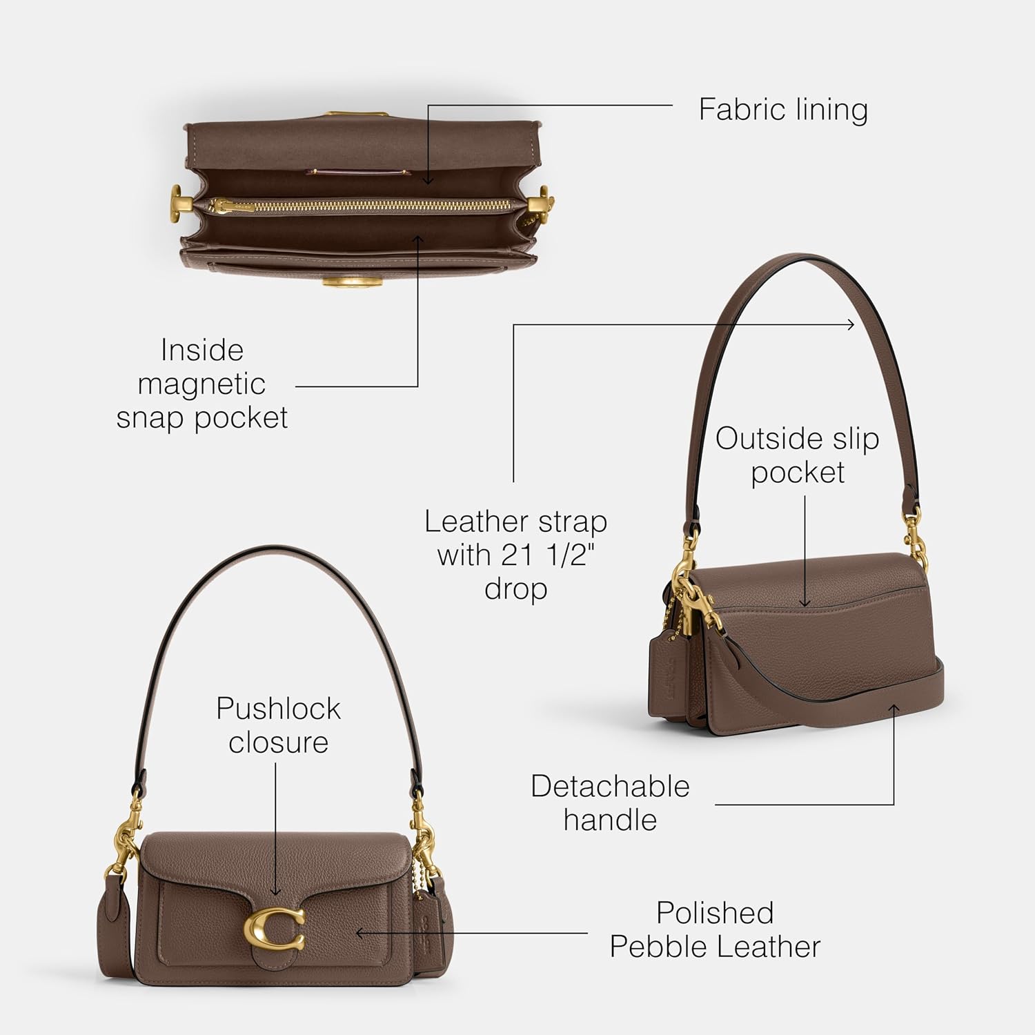 Coach Tabby Shoulder Bag 20