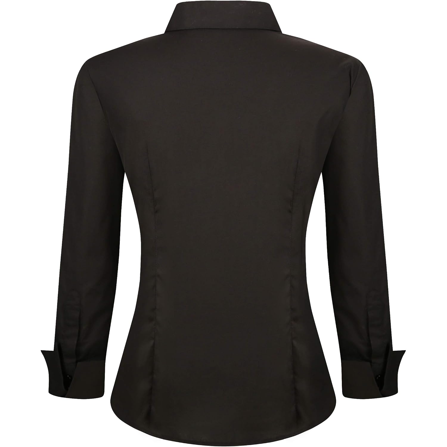 Alex Vando Womens Dress Shirts Wrinkle Free Regular Fit Long Sleeve Stretch Work Shirt