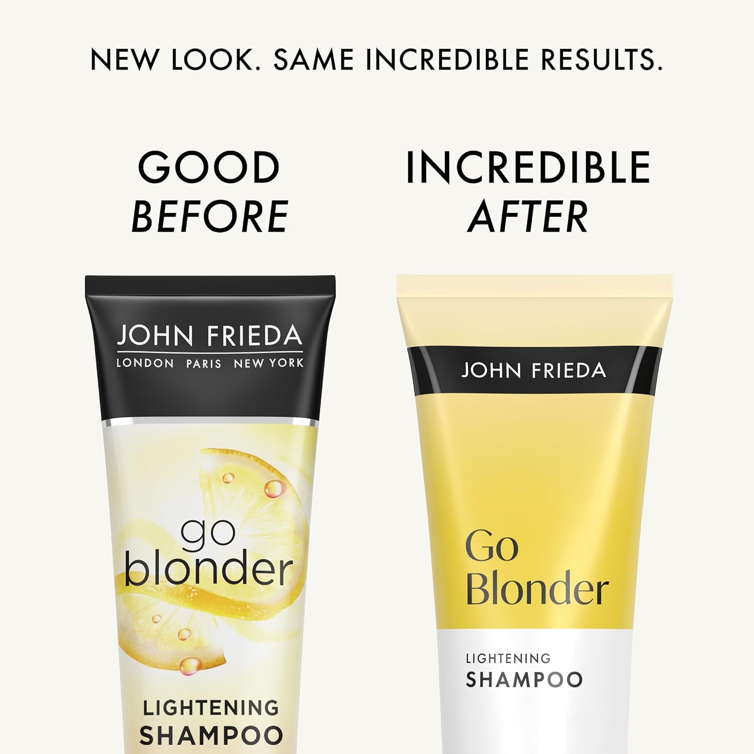 John Frieda Go Blonder Shampoo and Conditioner Set, Gradually Lightens Blonde Color Up, For Natural or Color-Treated Hair, 8.3 oz, Pack of 2