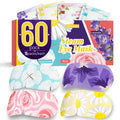 Aroic 60 Pack Steam Eye Masks Disposable, Heated Eye Mask Warm Compress For Eyes, Relaxation Mothers Day Gifts Self Care For Women, Spa Travel Essentials - Lavender, Unscented, Chamomile, Rose