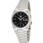 Seiko 5 Automatic Black Arabic Dial Stainless Steel Men'S Watch Snk063J5