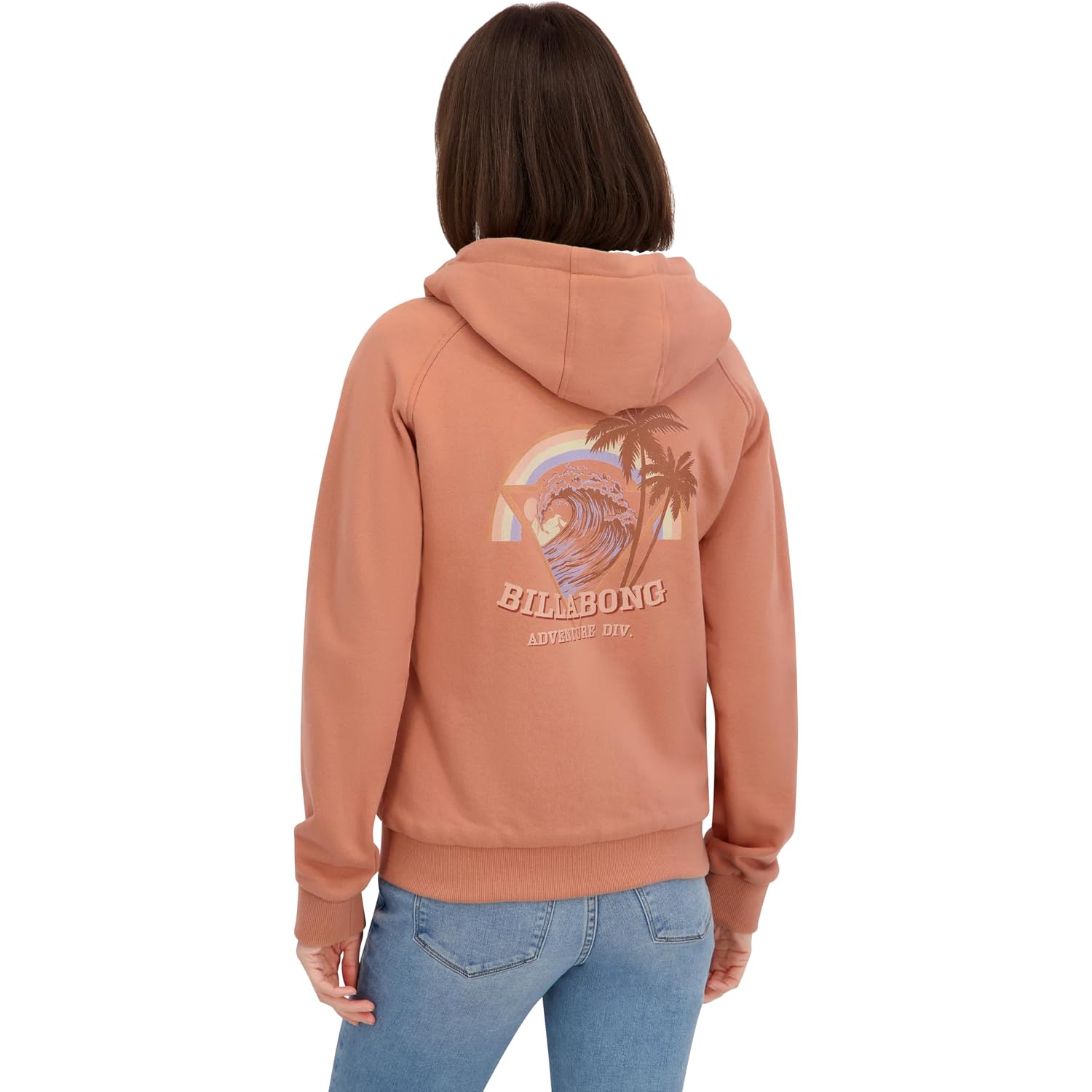 Billabong Women'S Full Zip Sherpa Lined Hoodie Jacket