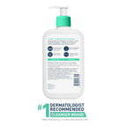 Cerave Foaming Facial Cleanser, Daily Face Wash For Oily Skin, Hyaluronic Acid + Ceramides + Niacinamide, Fragrance Free, Non-Drying Oil Control Face Wash, 16 Fluid Ounces