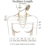 Galaxy Gold GG 14K Solid Gold Necklace with Diamonds and Emerald