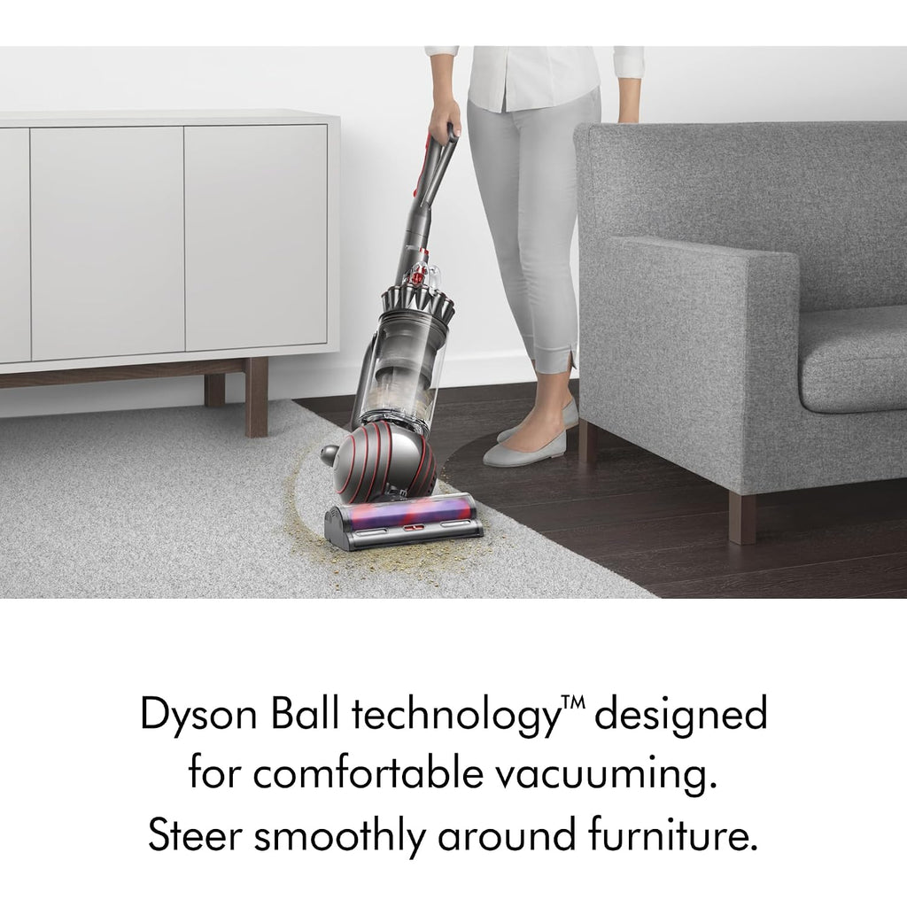 Dyson Ball Animal 3 Upright Vacuum, Corded, 290Aw, De-Tangling Motorbar Cleaner Head For All Floors, 3 Suction Modes