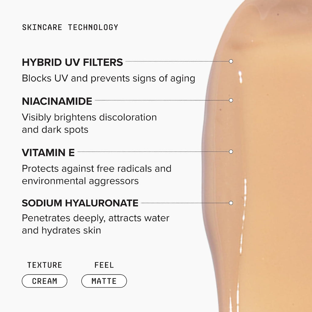Drmtlgy Matte Universal Tinted Moisturizer Spf 46 – Anti-Aging Tinted Face Sunscreen & Lightweight Makeup With Broad Spectrum Uv Protection – Hydrating Skin Care & Face Moisturizer – 1.7 Oz