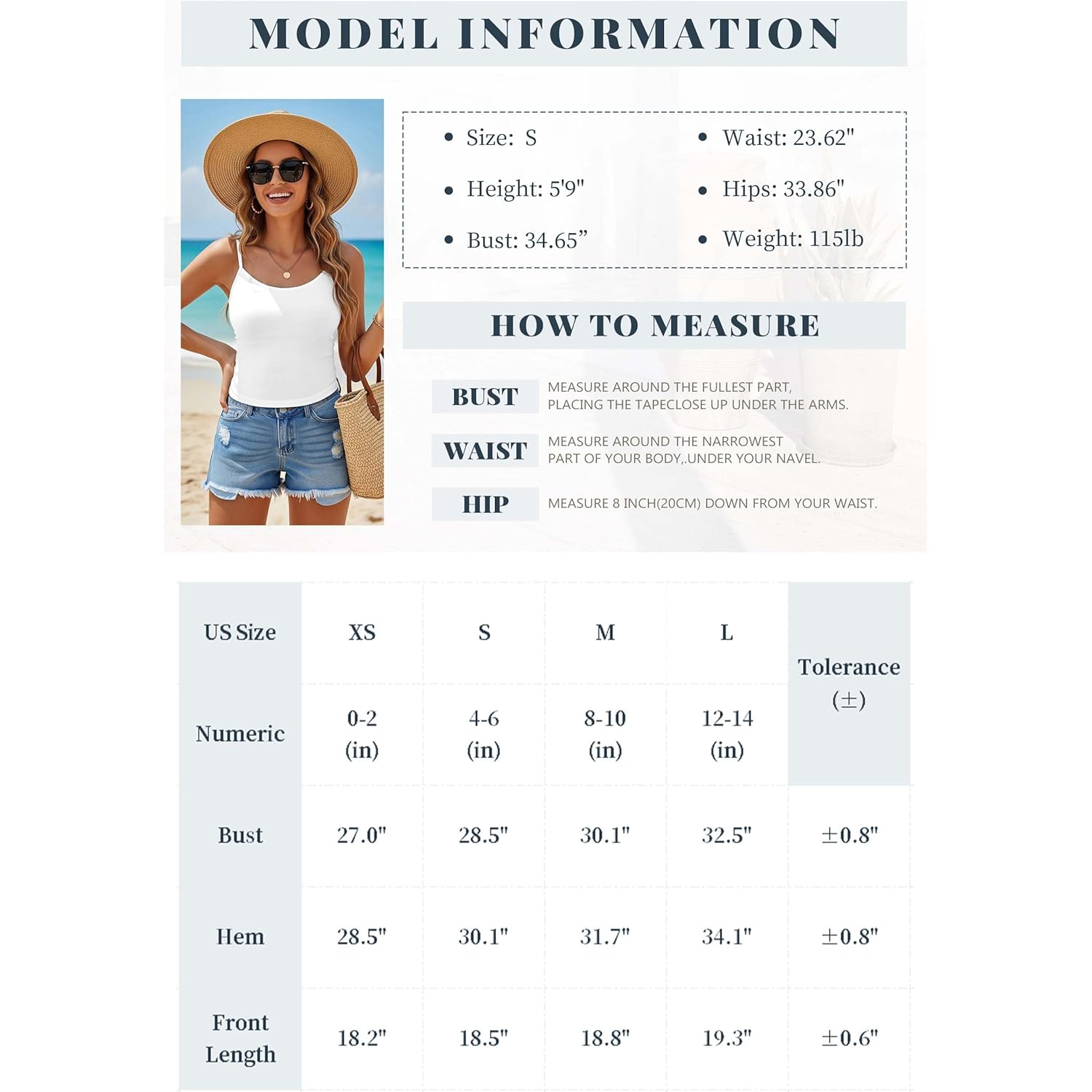 Multi-Pack Womens Camisole Soft Knit Casual Fitted Sleeveless Tank Top