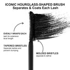 Myster Rosey Mascara For Older Women, Tubing Mascara Black - Lengthening, Volumizing & Curling, Smudge-Proof, Washable, Add Jojoba Oil And Castor Oil, Vegan & Cruelty-Free - 0.4 Fl Oz (Pack Of 1)