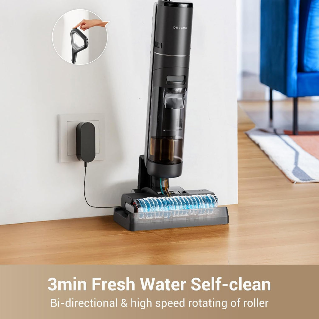 Dreame G10 Pro Wet Dry Vacuum Mop, Vacuum And Mop All In One With Auto Self-Cleaning, Floor Cleaner Machine For Hard Floor, 35 Mins Runtime, Edge Cleaning, Self-Propelled Vacuum Mop Combo