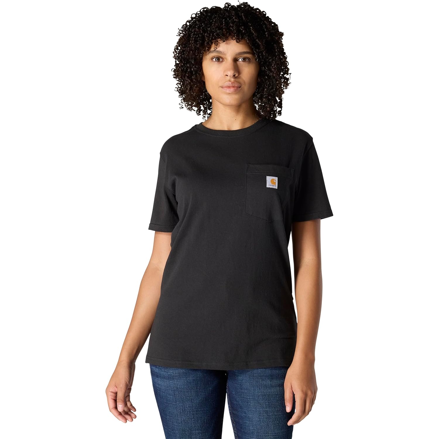 Carhartt Women's Iconic WK87 Pocket T-Shirt
