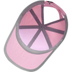 Ponytail Hat for Women, Criss Cross Quick Drying Baseball Cap, Breathable Messy Bun Hat for Outdoor Sports Running Golf Pink