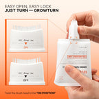 Lilyeve Growturn Hair Growth Serum With Built-In Brush, Heartleaf-Derived Exosomes To Revitalize, Scalp Massager, Korean Hair Care, 3.38 Fl. Oz.