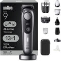 Braun Series 9 All-in-One Multi Grooming Kit for Men, 13-in-1 Beard Trimmer, Body Groomer, Hair Clipper and Manscaping for Face & Body, 9440